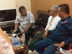 Suasana Pemberkasan Buni Yani di Kejari Depok