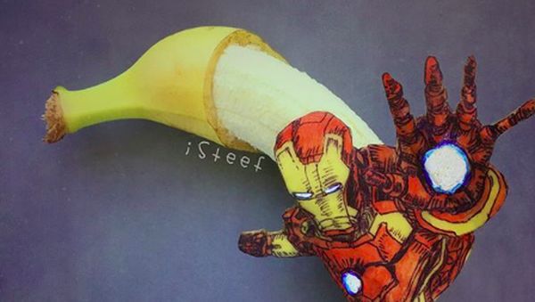 Seniman Sulap Kulit Pisang Jadi Karya Seni Keren