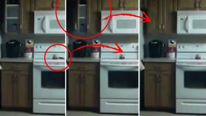 Gelas dan Kursi Melayang Sendiri, Ini Penampakkan Hantu Seram di Dapur