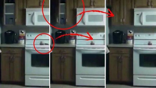 Gelas dan Kursi Melayang Sendiri, Ini Penampakkan Hantu Seram di Dapur