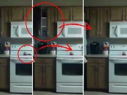 Gelas dan Kursi Melayang Sendiri, Ini Penampakkan Hantu Seram di Dapur