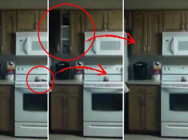 Gelas dan Kursi Melayang Sendiri, Ini Penampakkan Hantu Seram di Dapur