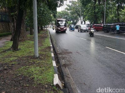 Ini Lokasi Pegawai Kemenkeu Tewas Tertabrak TransJ di Lapangan Banteng