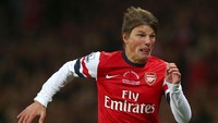 Andrey Arshavin didatangkan dari Zenit Saint-Petersburg oleh Arsenal pada 2009. Selama lima musim, dia menjalani 144 pertandingan dengan sumbangan 31 gol untuk tim London utara. (Foto: Clive Rose/Getty Images)