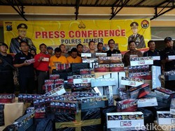 Puluhan Ribu Pak Rokok Tanpa Cukai Senilai Rp 118 Juta Disita