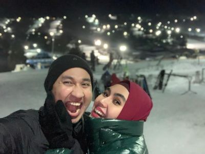 Foto: Mesranya Liburan Kartika Putri dan Suami di Amerika