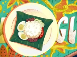 Nasi Lemak Jadi Google Doodle, Kenali Versi Asli Makanan Ini