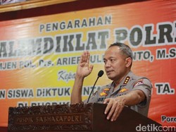 Komjen Arief Minta Jajaran Lemdiklat Bangga Tempa Polisi Masa Depan