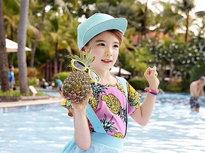 Ini Lauren Lunde, Model Cilik yang Tetap Cantik Saat Makan
