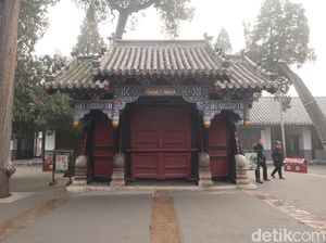 Foto: Gerbang Unik di China yang Cuma Dibuka 3 Kali