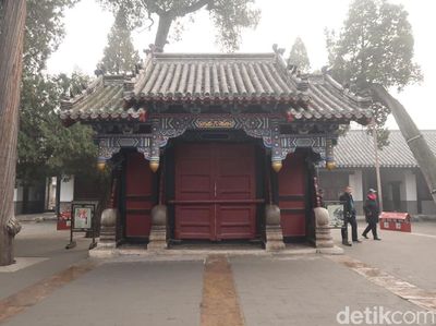 Foto: Gerbang Unik di China yang Cuma Dibuka 3 Kali