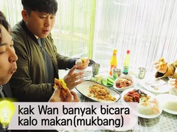 Pertama Kali Cicip Rendang dan Ayam Geprek, Ini Komentar Orang Korea