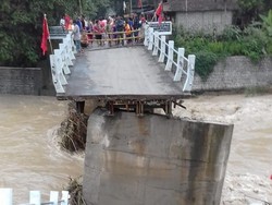 Dua Jembatan di Boyolali Putus Diterjang Banjir