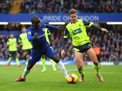 Babak Pertama, Chelsea Unggul 2-0 atas Huddersfield