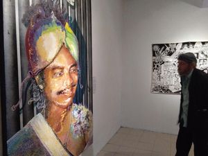 50 Lukisan Interpretasi Babad Diponegoro Dipajang di Jogja Gallery