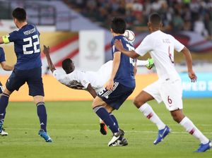 Melihat lagi Gol-gol Keren Qatar saat Libas Jepang