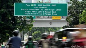 Rambu Ganjil Genap DKI Jakarta Bakal Diganti Elektronik