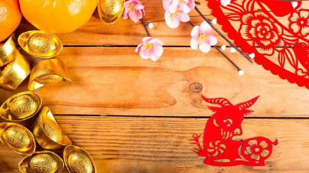 Shio Kambing Year of Goat ,Chinese zodiac animals paper cut