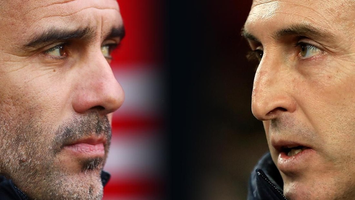Unai Emery menilai Pep Guardiola sebagai pelatih terbaik di dunia (Foto: Getty Images)