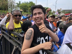 Fernando Pamer Tato Wajah Jokowi di Lengan Kanannya: Beliau Sosok Tulus