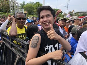 Fernando Pamer Tato Wajah Jokowi di Lengan Kanannya: Beliau Sosok Tulus Fernando Pamer Tato Wajah Jokowi di Lengan Kanannya: Beliau Sosok Tulus