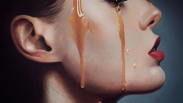 Terpukau Karya Lukisan Wajah Manusia yang Super Realistis