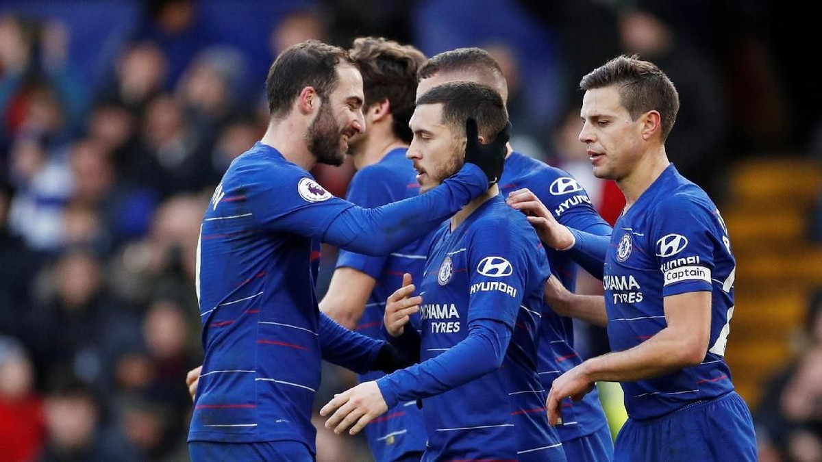 Chelsea gagal jadi pesaing titel juara liga musim ini, namun masih bisa angkat piala. Foto: John Sibley/Reuters