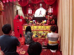 Kemeriahan Perayaan Imlek di Vihara Dharma Bhakti