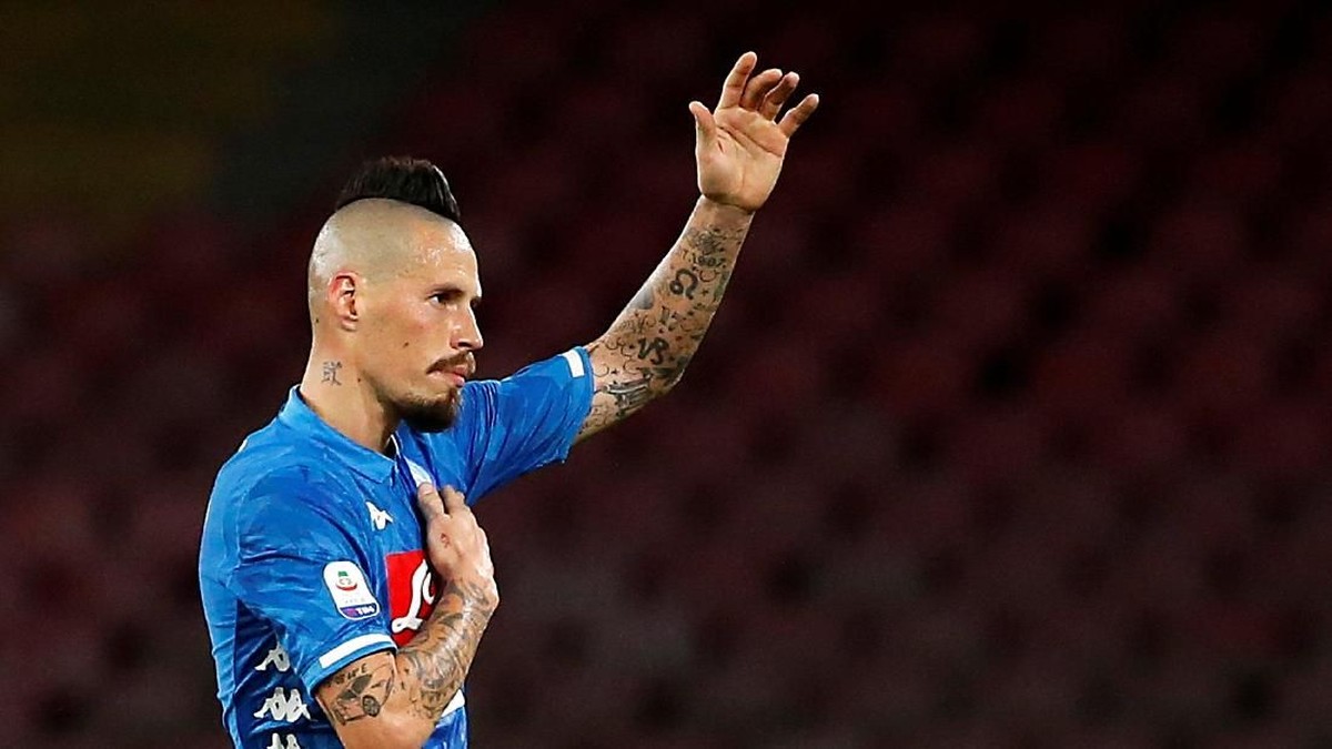 Marek Hamsik masih betah di China. (Foto: Ciro De Luca/REUTERS)