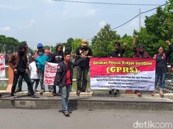 Aksi Menentang Perubahan Nama Jalan Menjelang Diresmikan