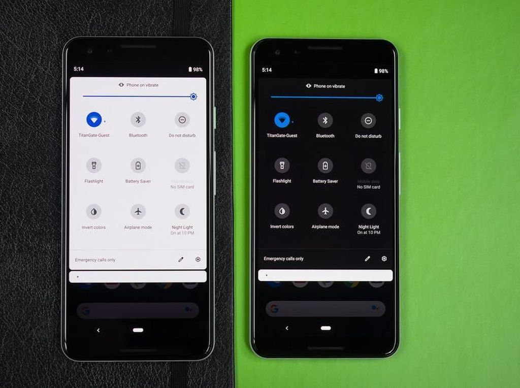 Mode Gelap di Android Q Bisa Nyala Otomatis Mode Gelap di Android Q Bisa Nyala Otomatis
