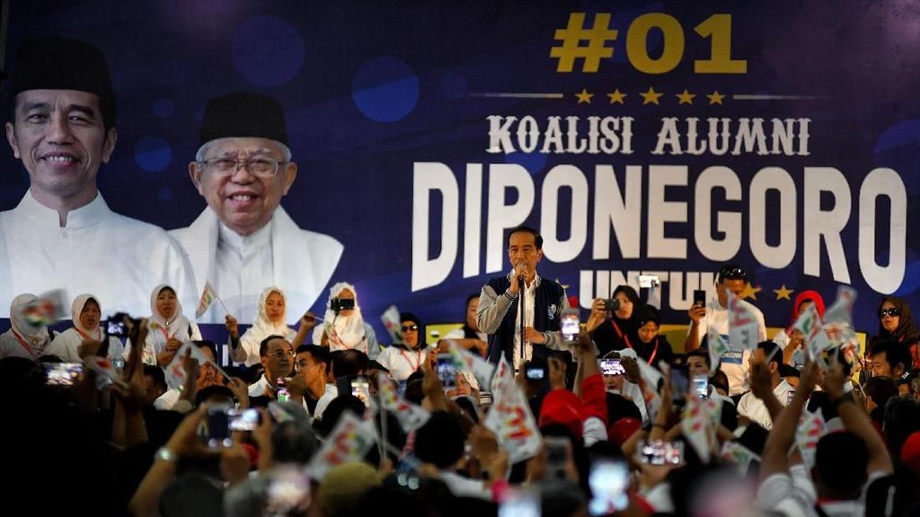Koalisi Alumni Undip Beri Dukungan Untuk Jokowi-Maruf Amin