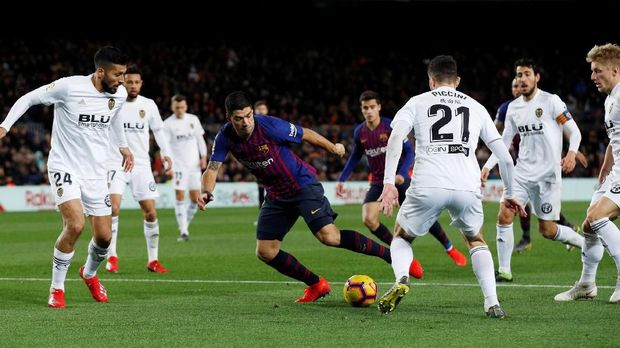 Barcelona wajib menang atas Valencia.