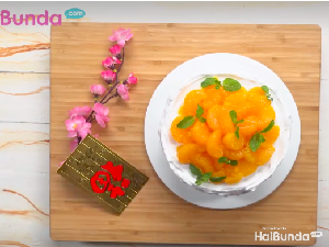 Resep Mandarin Cheese Cake, Kudapan Imlek Favorit Anak-anak Resep Mandarin Cheese Cake, Kudapan Imlek Favorit Anak-anak