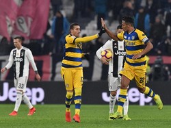 Namun Parma kemudian merespons, mencetak gol balasan lewat Antonino Barilla di menit ke-64. (Foto: Tullio M. Puglia/Getty Images)