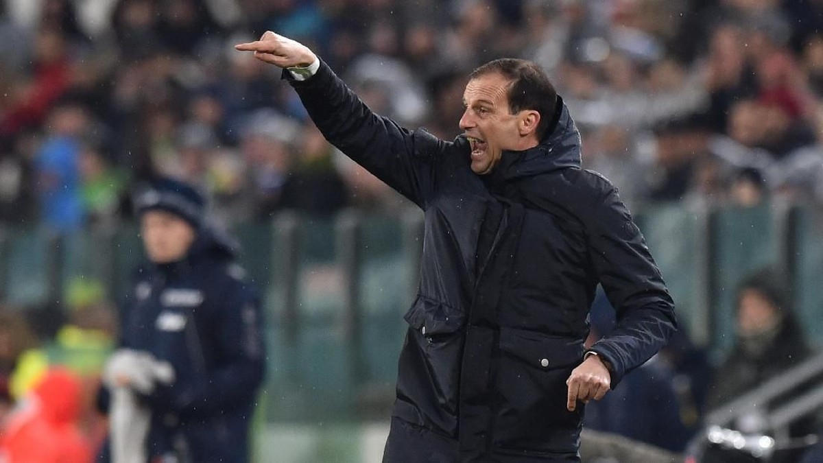Pelatih Juventus, Massimiliano Allegri. (Foto: Tullio M. Puglia/Getty Images)