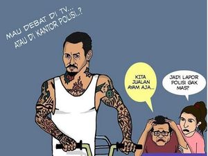 Awal Mula Perseteruan Jerinx SID dengan Anang yang Berujung Debat di TV