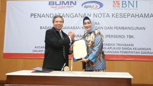 BPKP dan BNI Jalin Kerja Sama Dukung Optimalisasi Keuangan Pemda