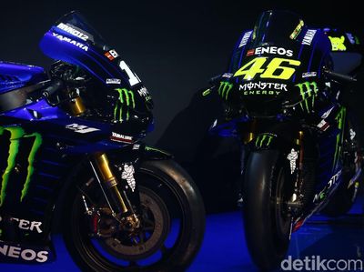 Motor Balap Rossi dan Vinales