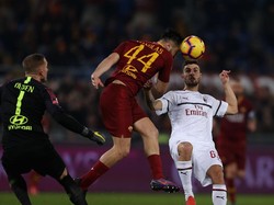 Bermain di Stadion Olimpico pada Senin (4/2/2019) dinihari WIB, laga big match Serie A antara AC Milan dan AS Roma berakhir imbang 1-1.