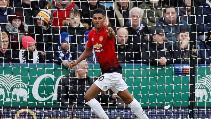 Barcelona kabarnya menginginkan Marcus Rashford (Foto: Reuters)