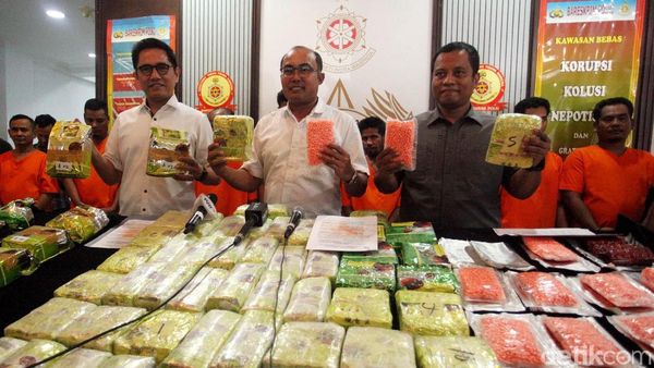 Polisi Gagalkan Pengedaran Narkotika Jaringan Malaysia-Sumetera