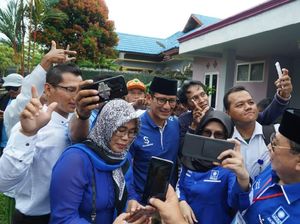Kembali Diteriaki Pro-Jokowi, Sandiaga Anggap sebagai Penyambutan