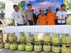 Komplotan Pencuri Tabung Gas di Kuta Diciduk, 1 Buron