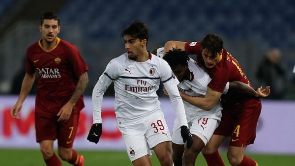 Duel Roma vs Milan Tanpa Pemenang
