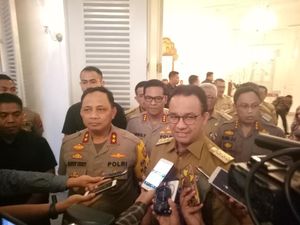 Kapolda Metro Sambangi Anies di Balai Kota, Bahas Keamanan DKI