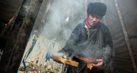 Mereka tinggal di dalam rumah bernama Ortz (Taylor Weidman/BBC Capital)