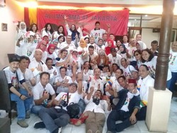 Relawan Alumni SMA 47 Deklarasi Dukung Jokowi