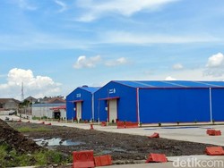 Jalan Utama Warga Terancam Ditutup Pabrik Girder Kereta Cepat