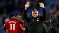 Kemenangan ini semakin membuat rapor Ole Gunnar Solskjaer mentereng. Sejak ditanganinya, MU belum pernah kalah. Reuters/Andrew Boyers.